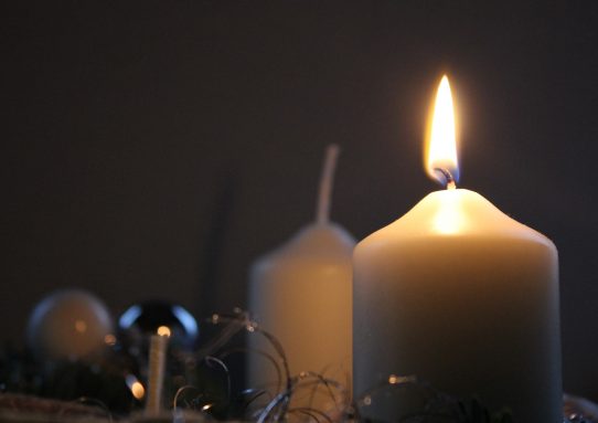 Black Friday and One Reluctant Candle